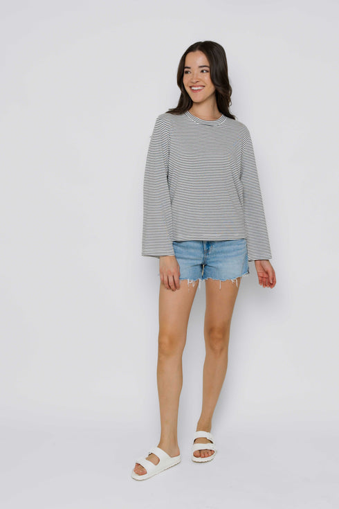 Britt-Bell Sleeve Crew